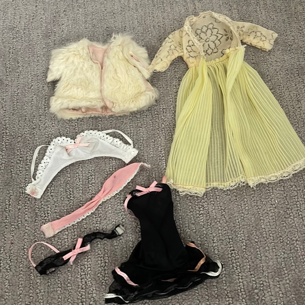 1960-1970s Barbie clothes.
